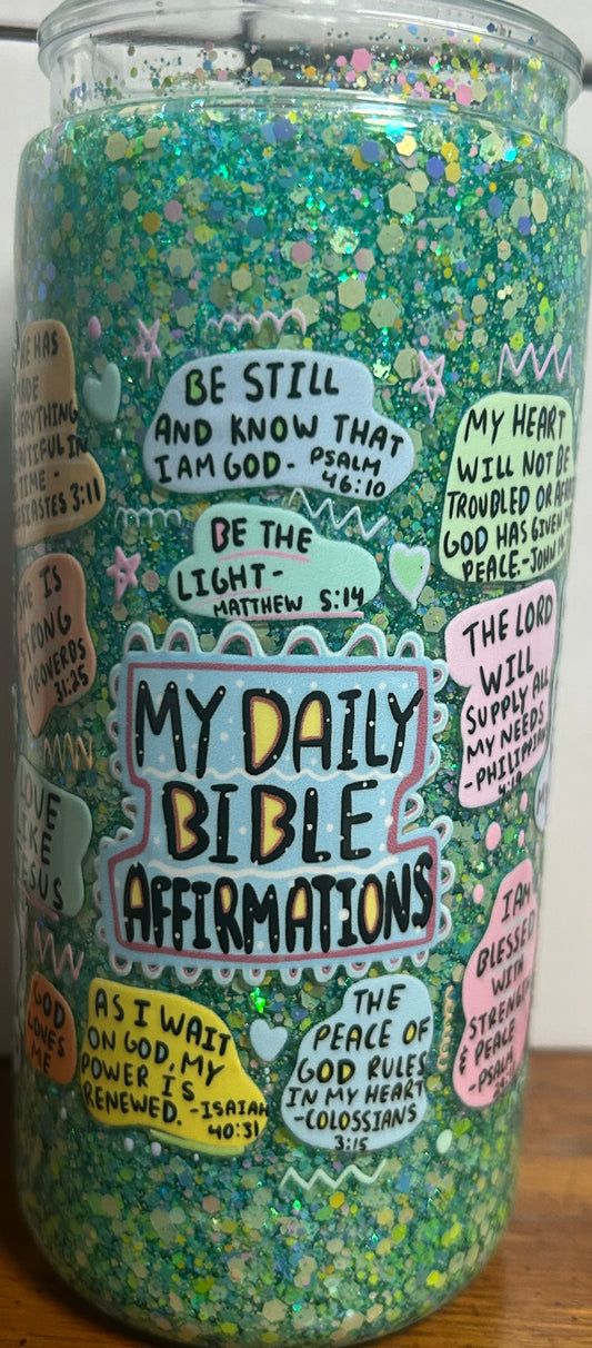 Daily Bible Affirmations 20oz